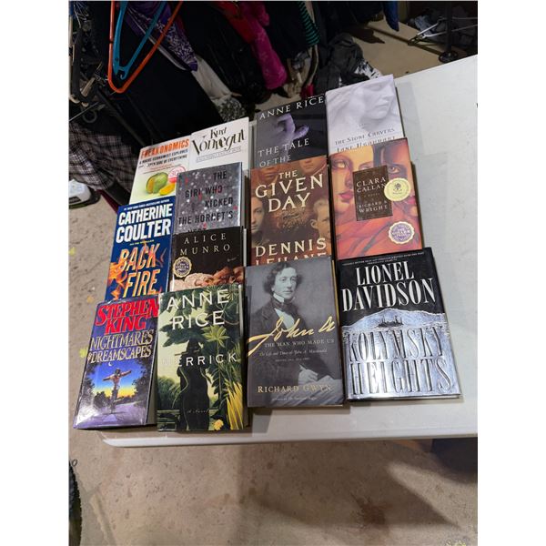 Assorted books