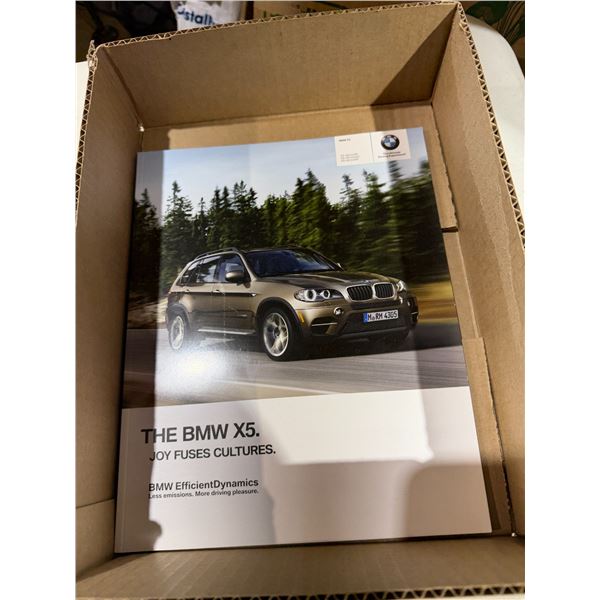 The BMW X5 advertising book