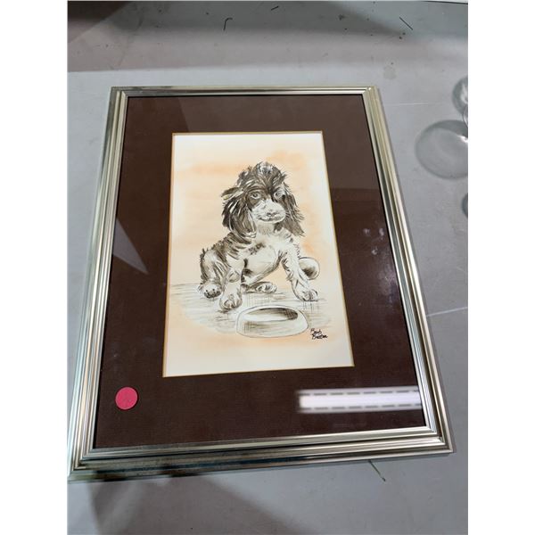 Barb Britton artwork by 17 1/2 inches