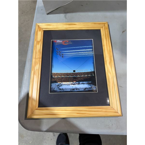 Molson, Canadian Heritage classic Oilers, 13 1/2" x 16 1/2"