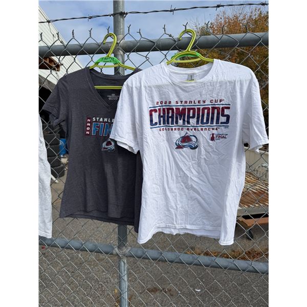 Colorado T-shirt, size, medium, and large