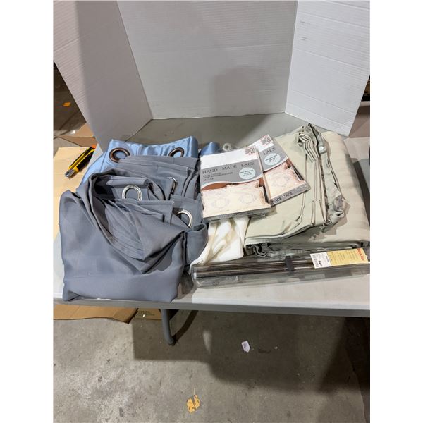 Curtains and other items