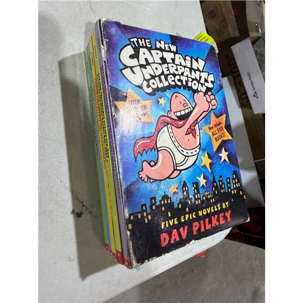 Captain underpants book Collection