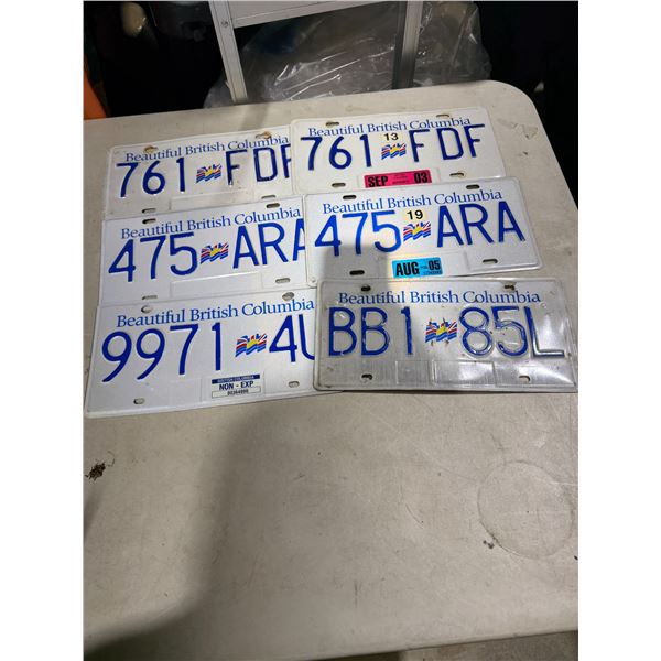 License plates