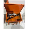 Image 1 : Metal box with contents
