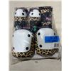 Image 1 : Six pack leopard print protective gear