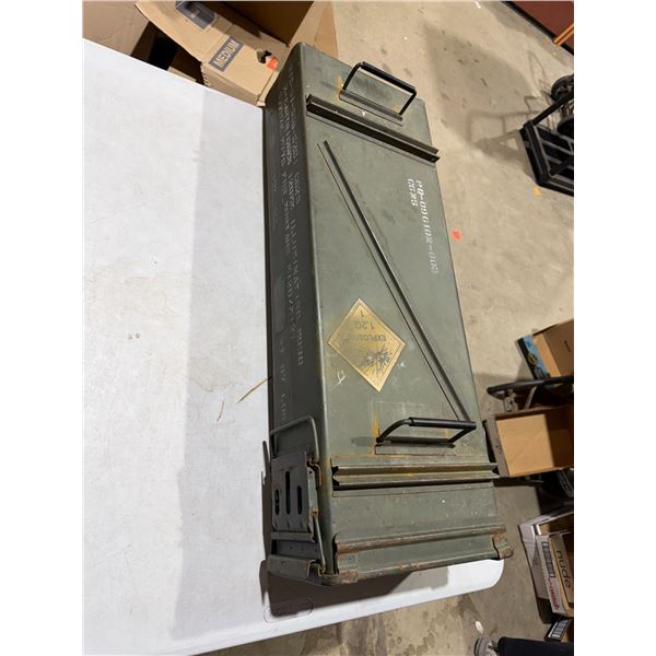 Metal storage box