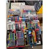 Image 1 : Coloring books and crafting and writing pens