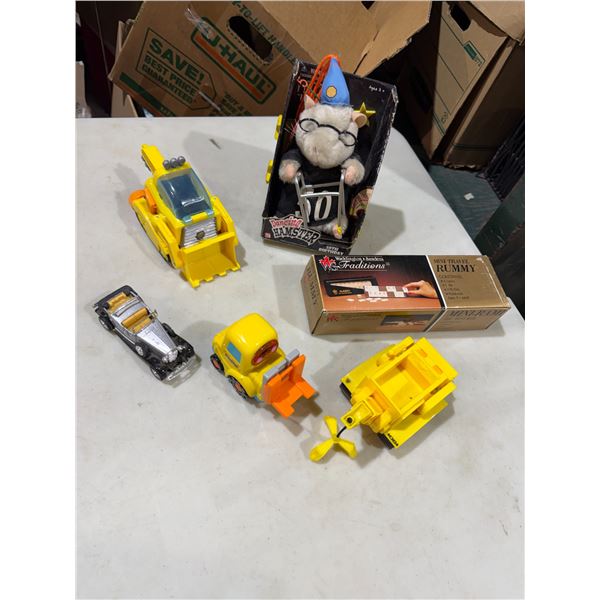 Assorted toys