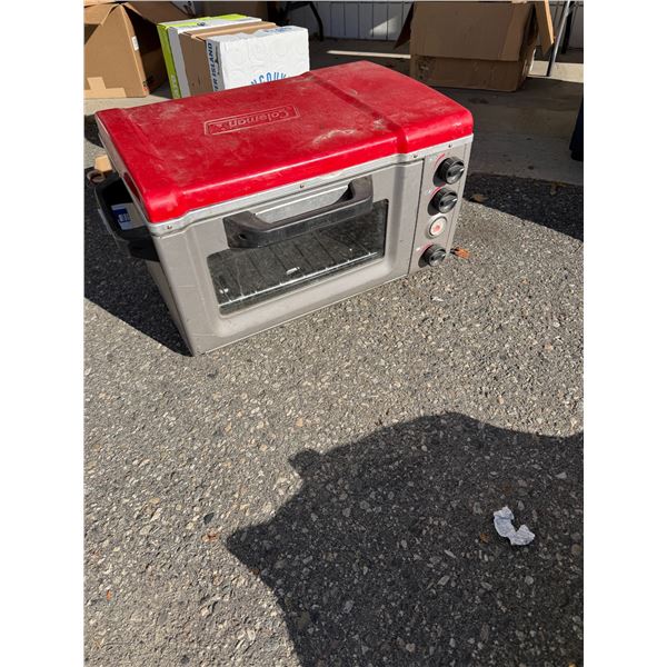 Coleman Propane Oven/Stove Combo -- Missing Two Feet