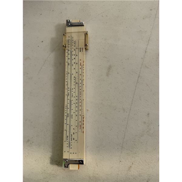 Slide ruler
