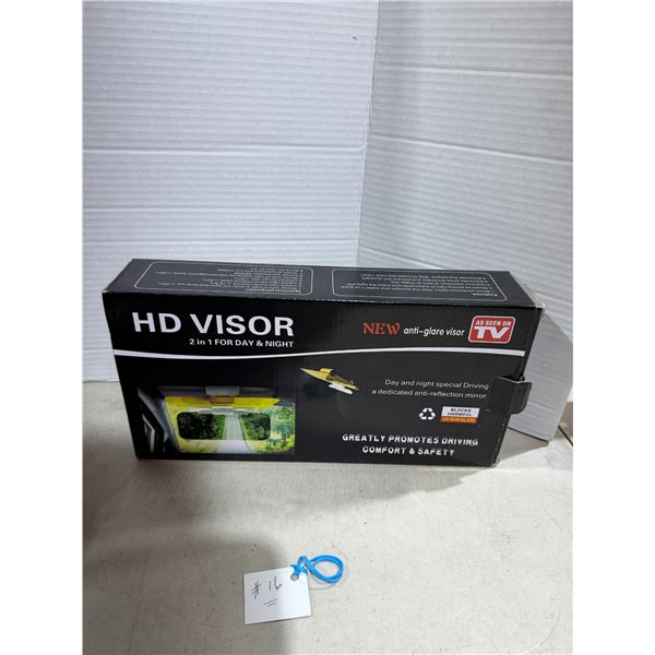 HD antiglare car sunvisor