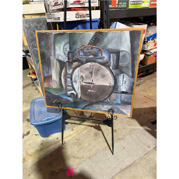 Painting signed jobbagy 91