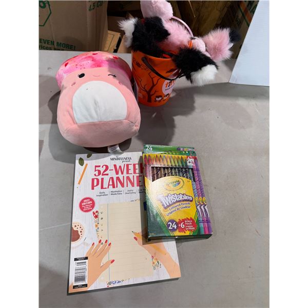 Squishmallow and other items