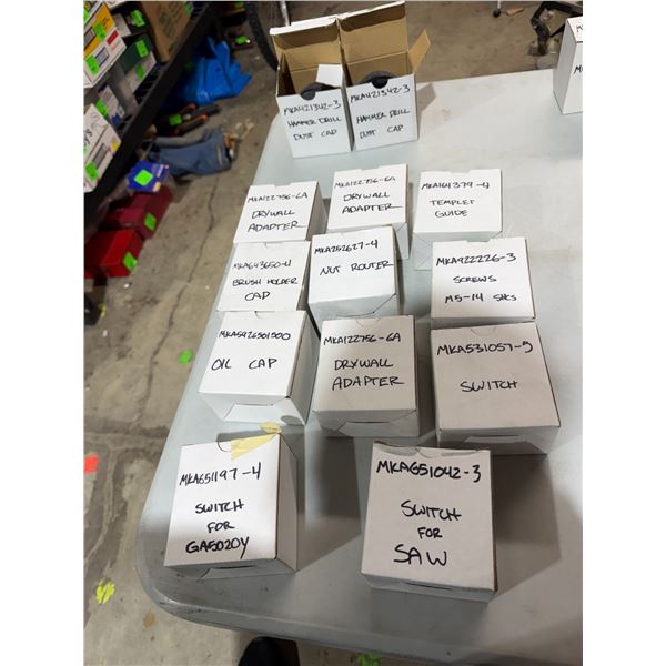 Drywall adapters, template, guide, brush, holder, switch, etc.