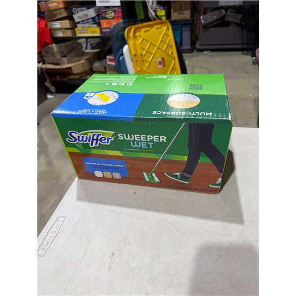 Swiffer sweeper wet