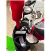 Image 3 : Golf clubs and bag