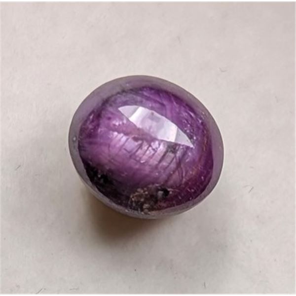8 ct Certified Burmese Star Ruby gemstone Untreated ($7,837 Appraisal)