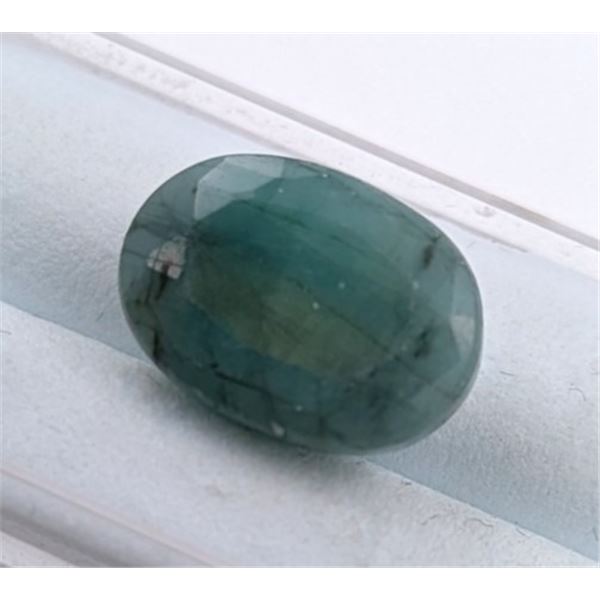 7.11 ct Certified Emerald gemstone ($6,000 Appraisal)