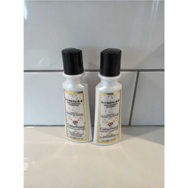 Color proof, bio repair 8 anti-thinning shampoo and conditioner