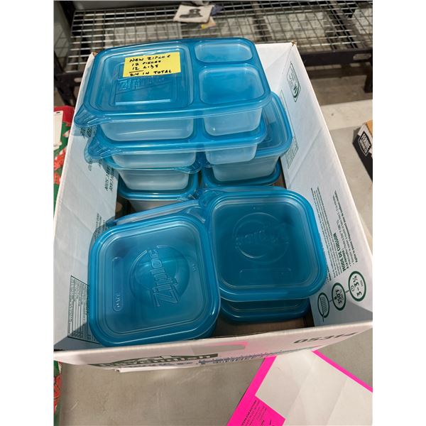 Ziploc reusable containers