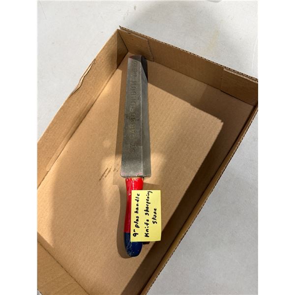 Knife, sharpening stone
