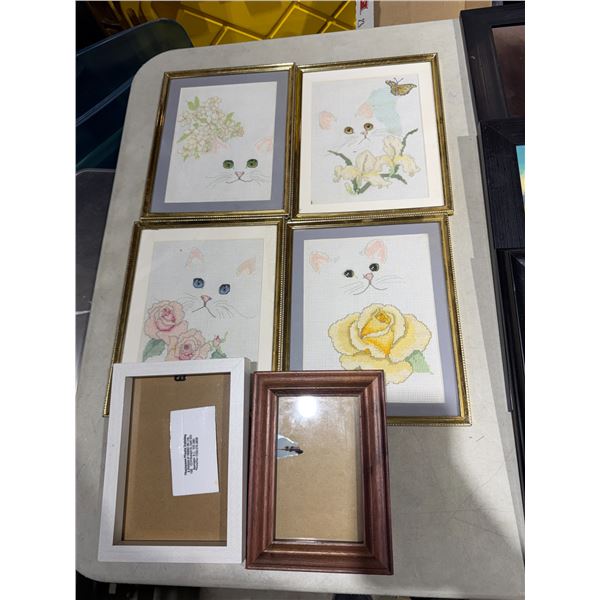 Handcrafted artwork and frames