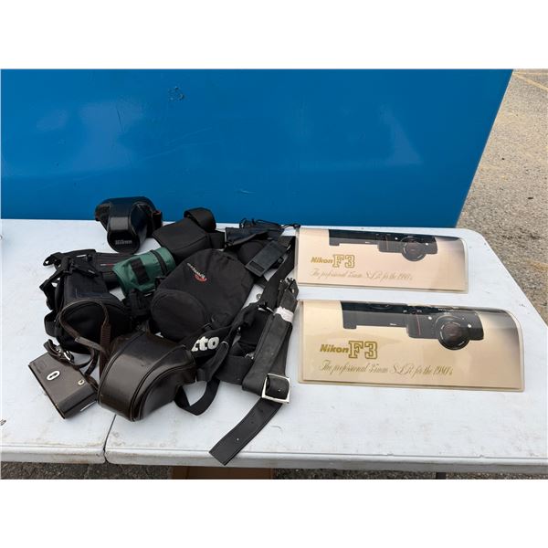 Camera cases, etc.