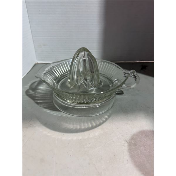 Vintage glass juicer