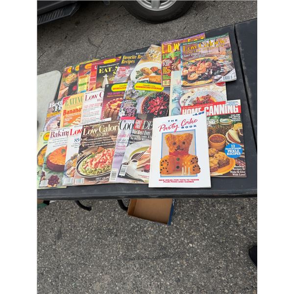 Cooking magazines