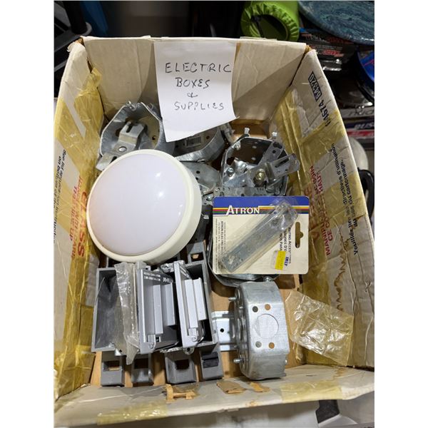 Electric boxes and supplies