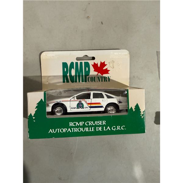RCMP cruiser diecast