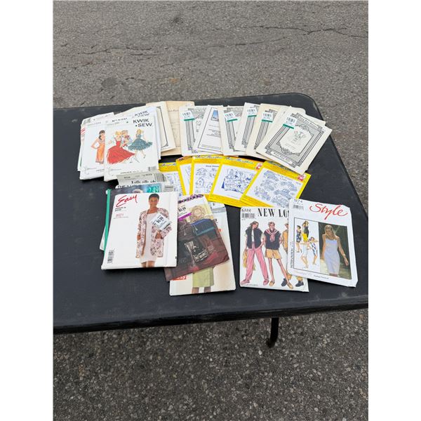 Sewing patterns