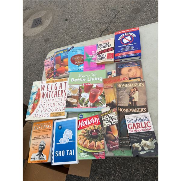Assorted books