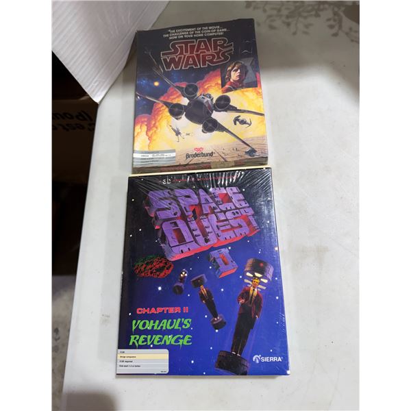 Sealed Star Wars and base quest games for computer
