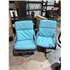 Image 1 : Swivel patio chairs