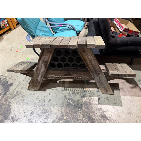 Rustic wine, Bench