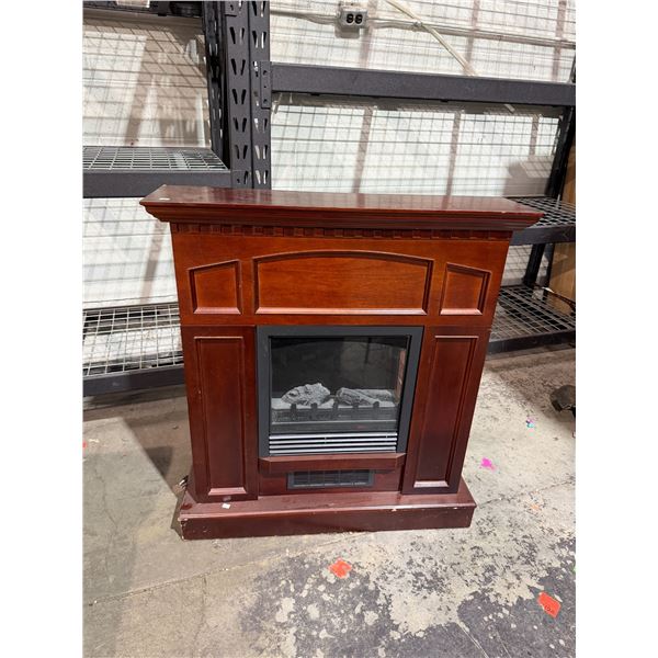 Electric fireplace 35 1/2" x 9 1/2" x 39" tall