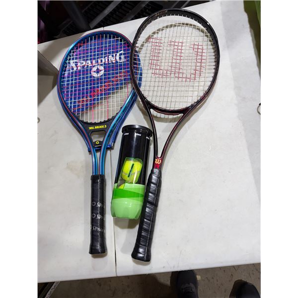 Rackets and balls
