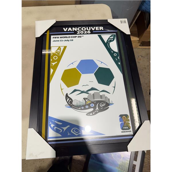 Vancouver 2026 FIFA World Cup artwork 18" x 24"
