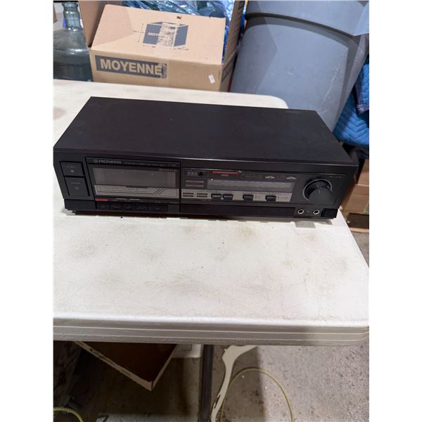 Pioneer stereo cassette tape deck, CT – 760