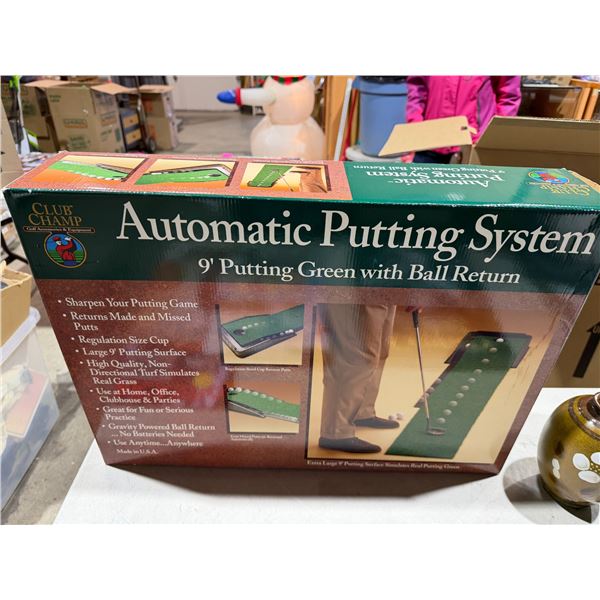 Automatic putting systems
