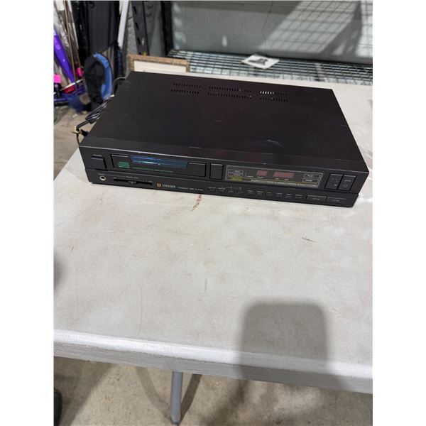 Citizen, compact disc player