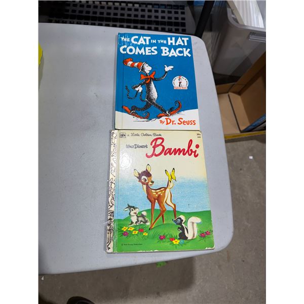 Dr. Seuss and little golden book