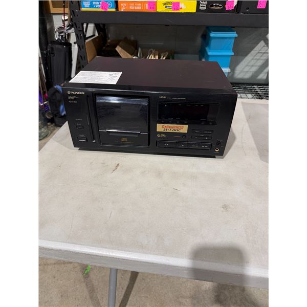 Pioneer file – type compact disc player PD – F705
