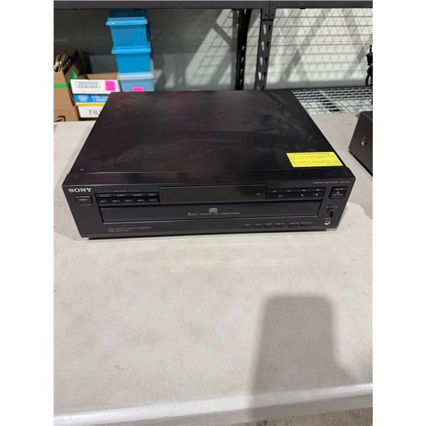 Sony high density linear converter digital stereo system CD PC225