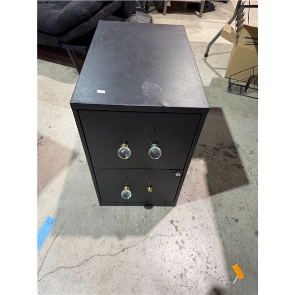 Filing cabinet 14 1/4" x 22" other knob is in the drawer