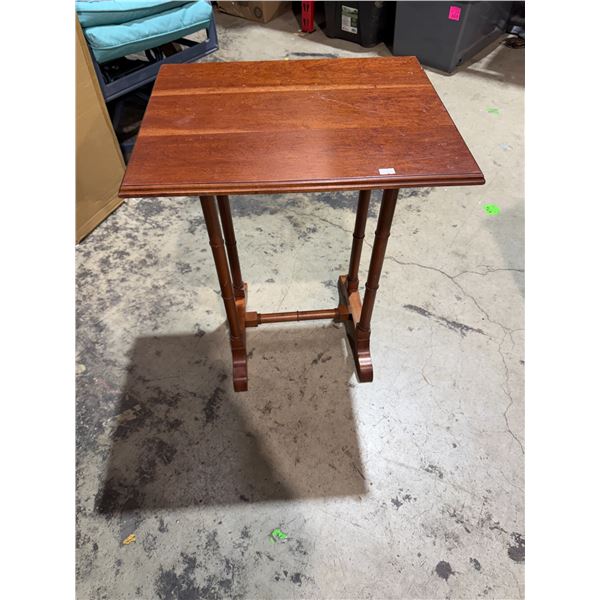 Side table 20" x 15 1/2" x 25" tall