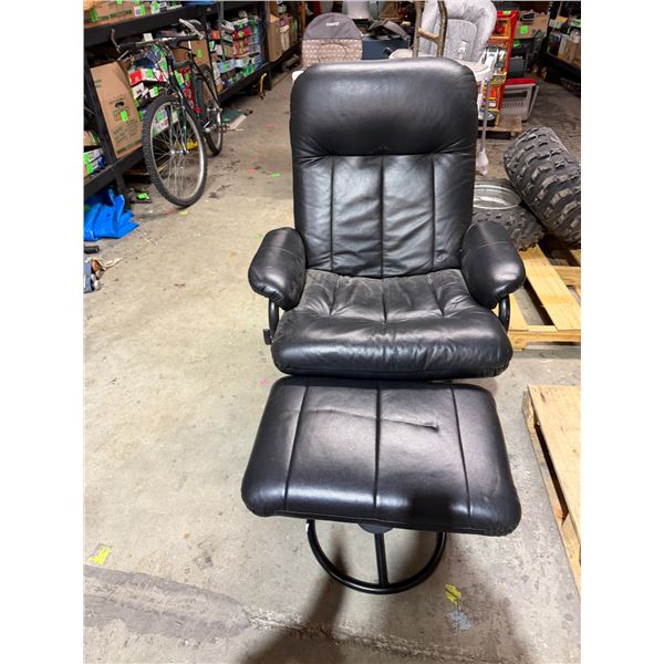 Palliser  Chair and Ottoman