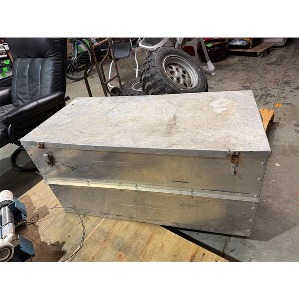 Aluminum chest 36" x 18"